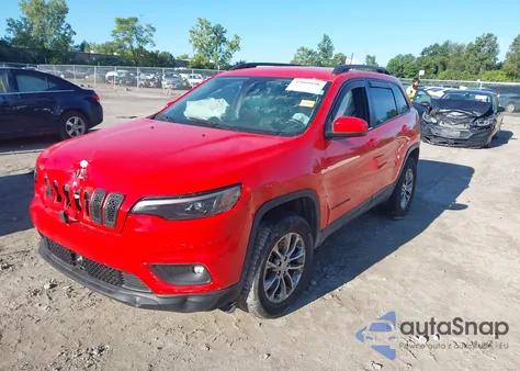 2021 Jeep Cherokee Latitude Lux 4X4 из США, поврежденный, VIN 1C4PJMMXXMD158435